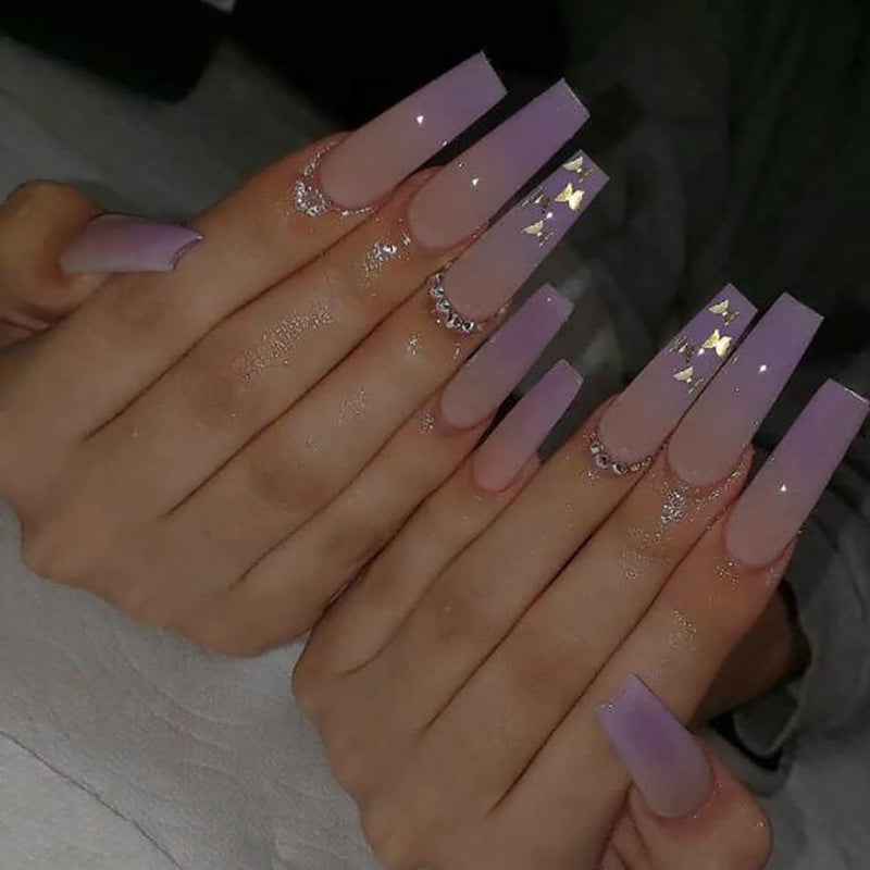 Gradual Butterfly Wear Nail Enhancement Patch