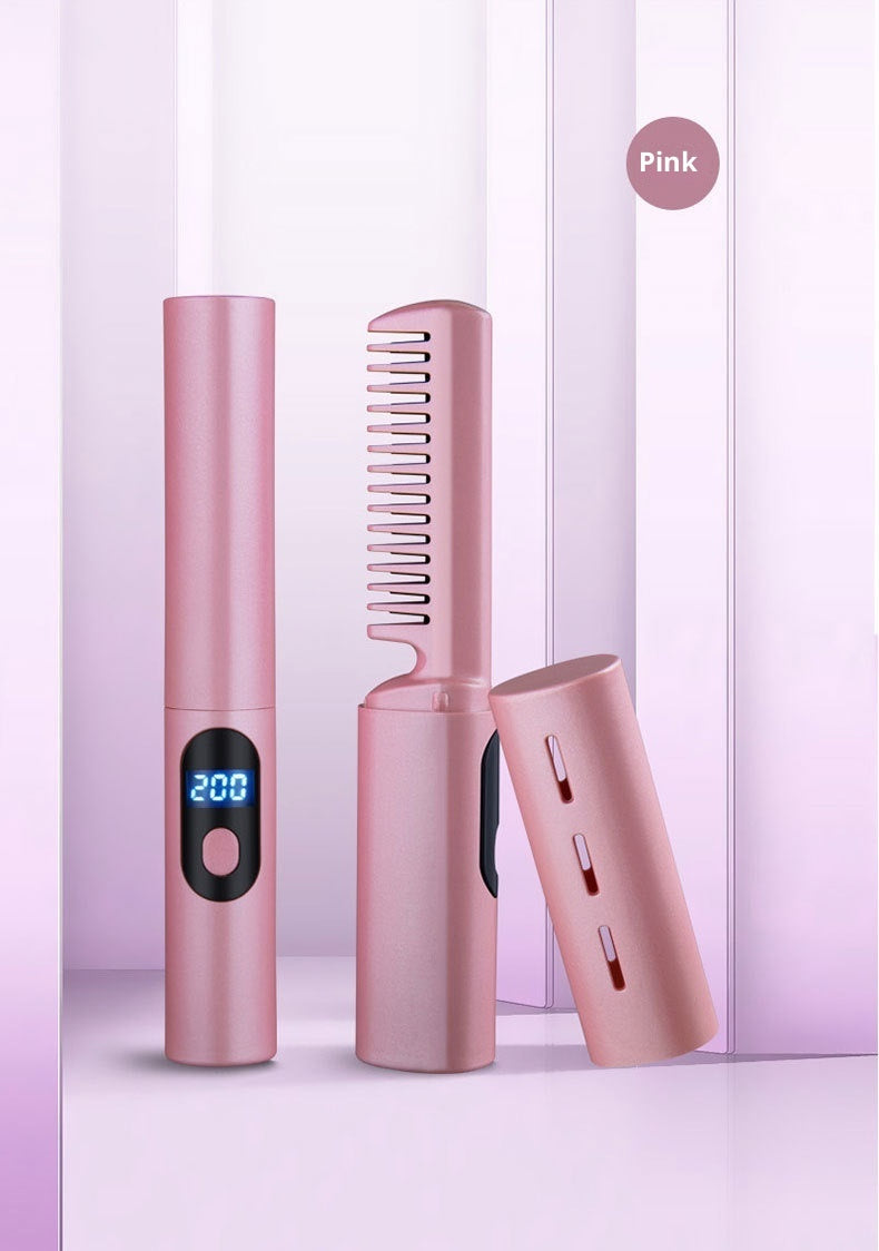 Wireless Straight Comb Mini Anion Does Not Hurt Hair