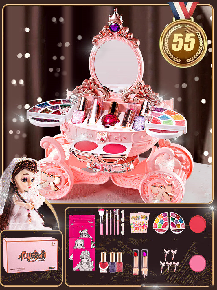 Girl's Toy Makeup Box Nail Polish