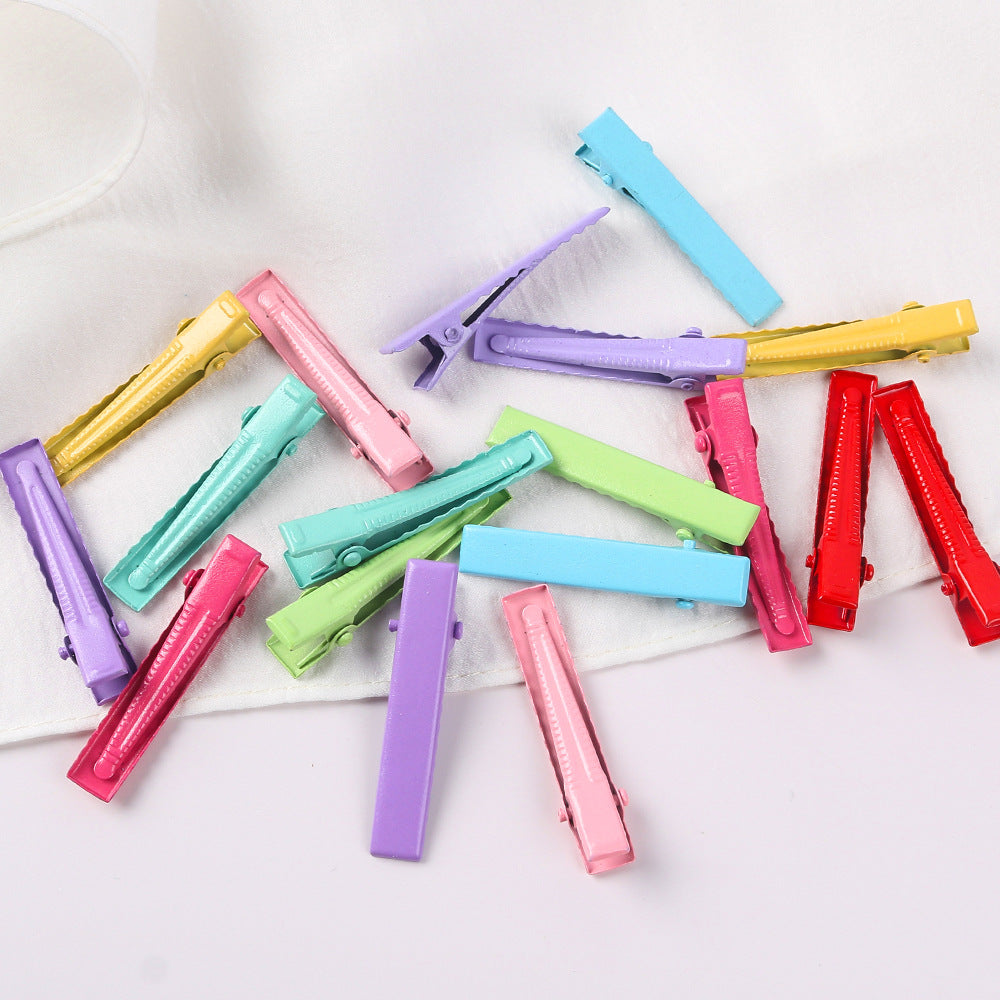 Diy All-matching Cream Glue Bangs Duckbill Clip