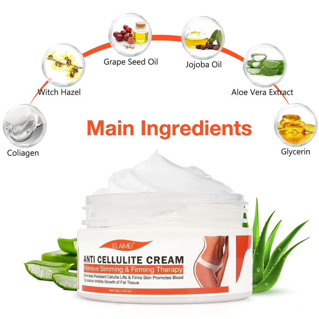 Refreshing and firming massage cream