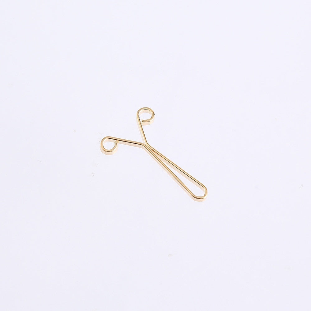Scarf Clip Silk Scarf Clip T-shirt Corner Trimming Pants Waist Trimming Trousers Cuff Tightening Fixing Clip