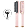 Hair Straightener Curling Iron CatThemed Gift Set Smoothing Hair Straightening Comb