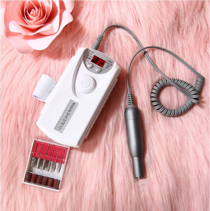 Mobile Drill STE101 Rechargeable nail polisher