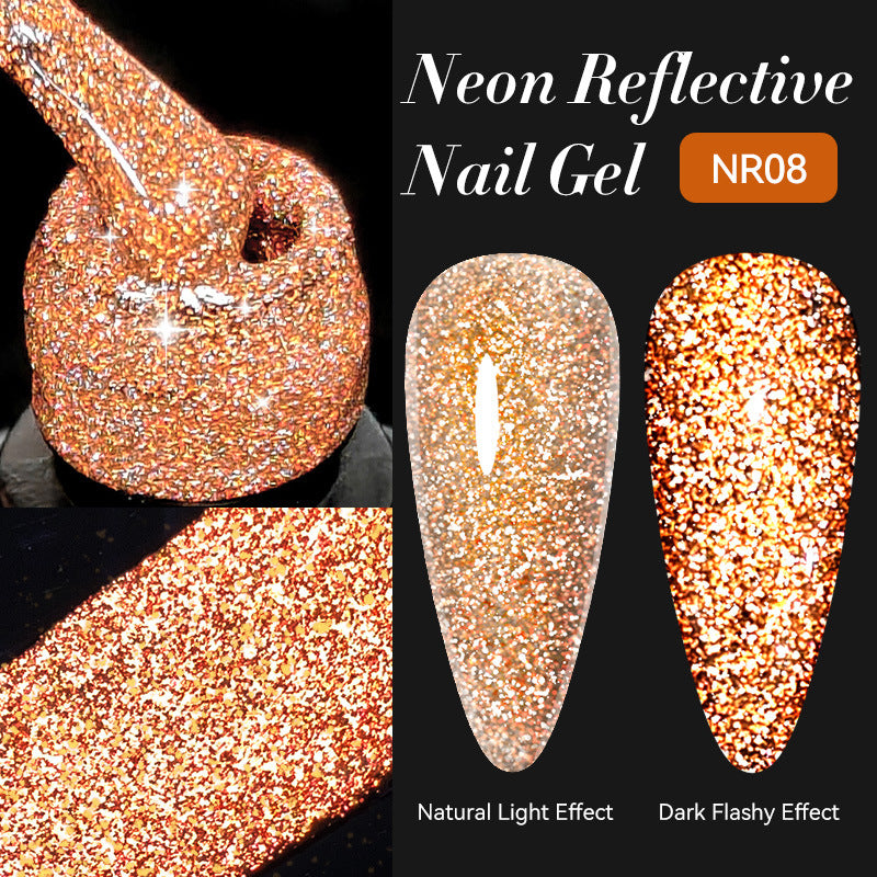 Lilycute Nail Art Fluorescent Crushed Diamond Gel Polish