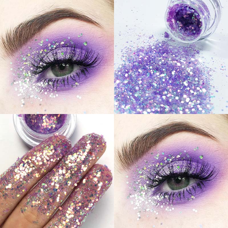 Sequin gel cream