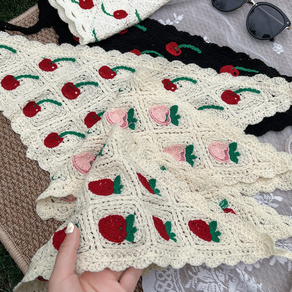 French Style Triangular Binder Headwear For Women