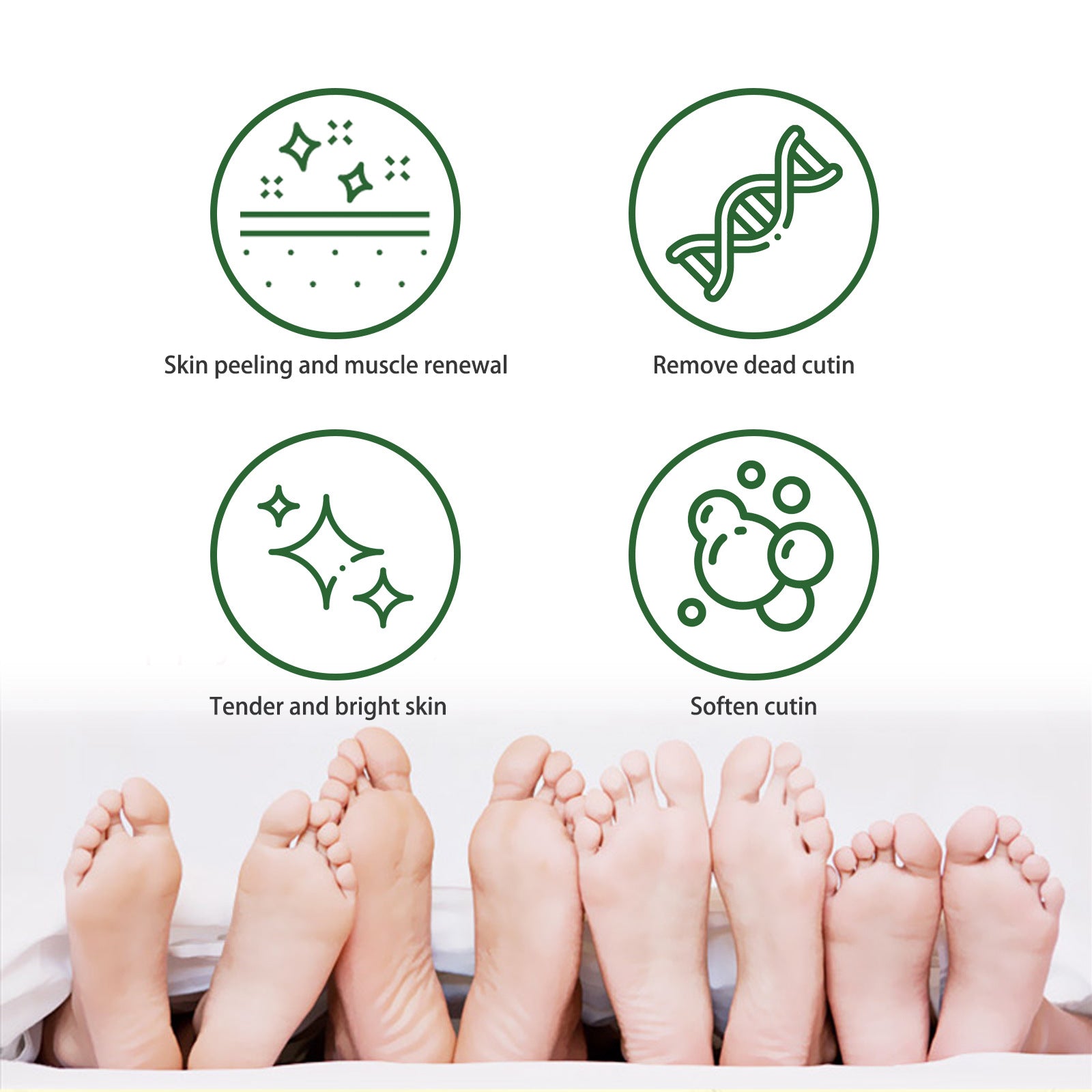 South Moon Nail Repair Foot Mask