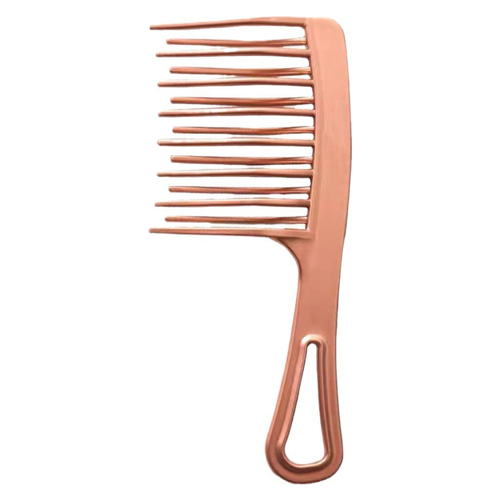 Double Row Large Tooth Comb Curly Hair Design Smooth Hair