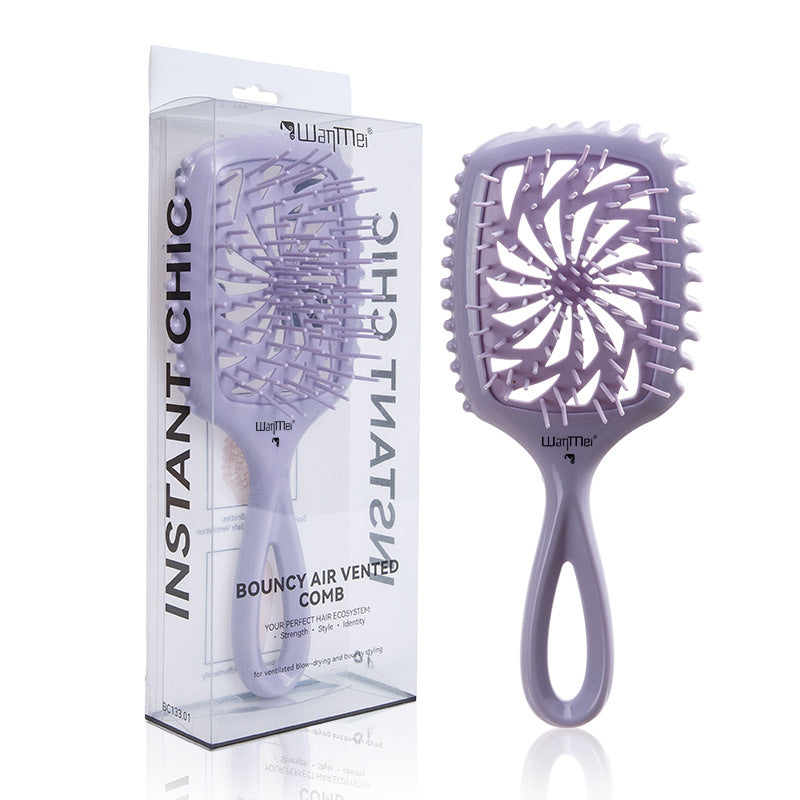 Original Design Whirlwind Hollow Hairdressing Comb