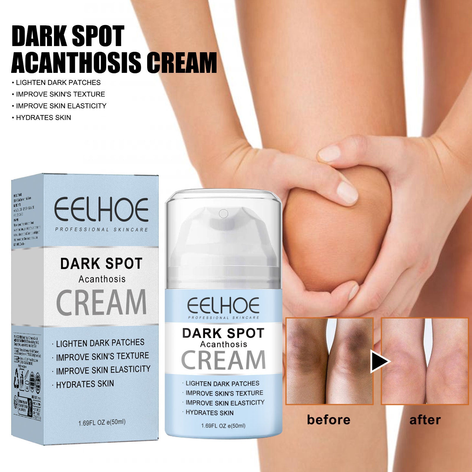 Black Spot Ratchet Cream Underarm Brightening Nourishing Moisturizing