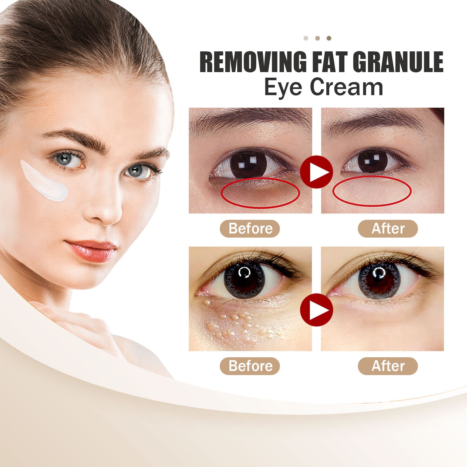 Remove Fat Particles Moisturizing Eye Cream
