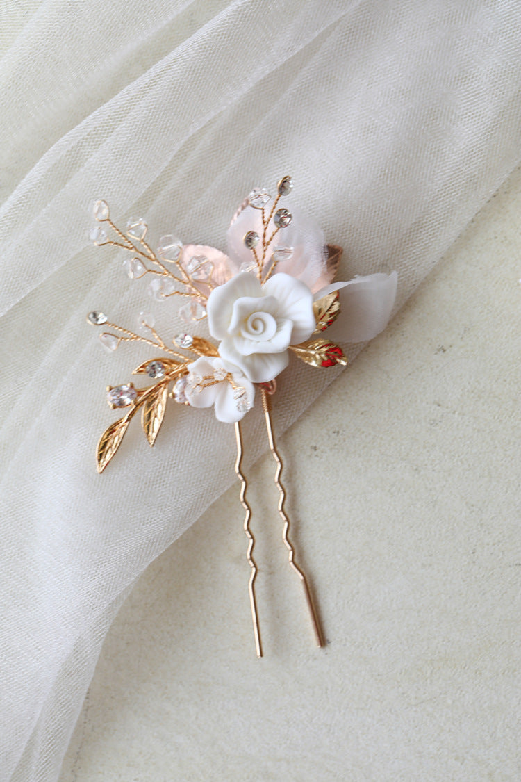 Bride Headwear Hair Comb Crystal