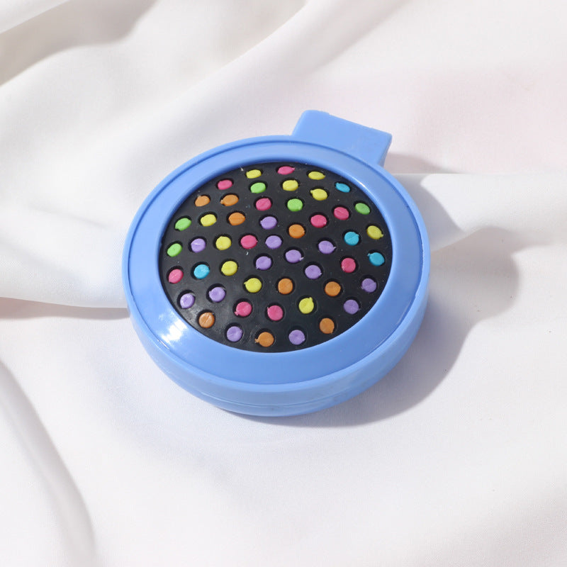 Women's Fashion Hairbrush Simple Rainbow Fold Curly Hair Massage Comb Hair Brush Airbag Comb