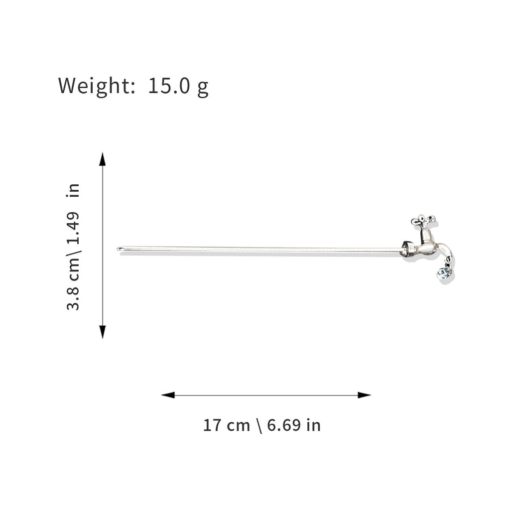 Faucet Hairpin Female Geometric Quirky Ideas