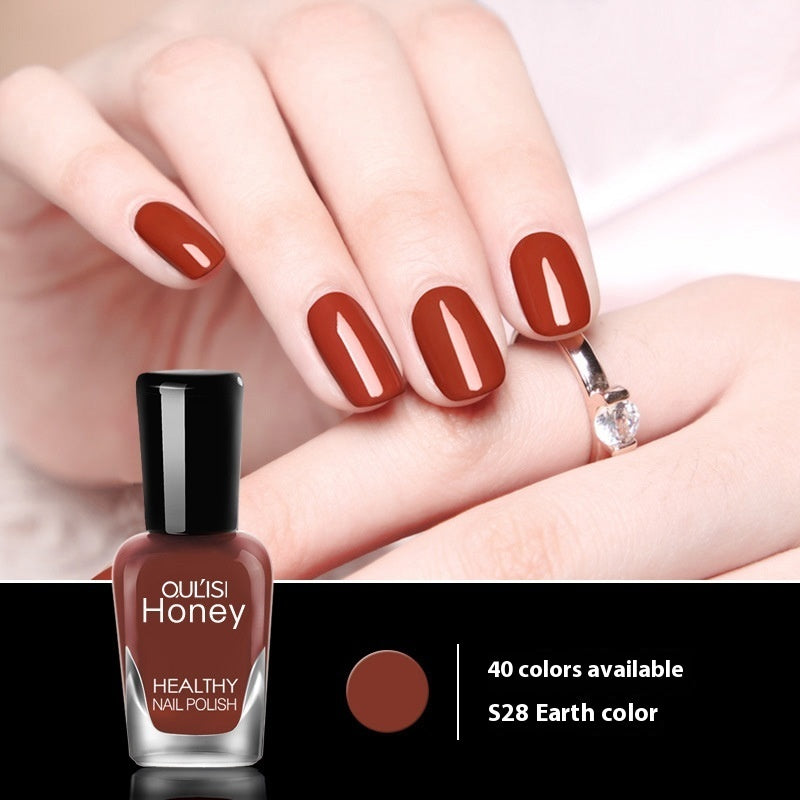 Qulisi Water-based Peelable Tearable Nail Polish 8ml