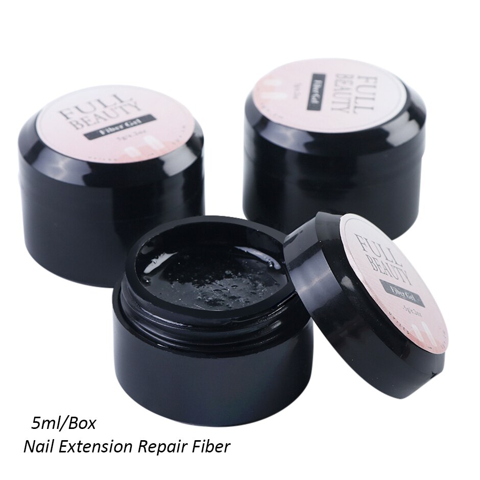 Full Beaty Fiber extension rubber reinforcement repair nail polish