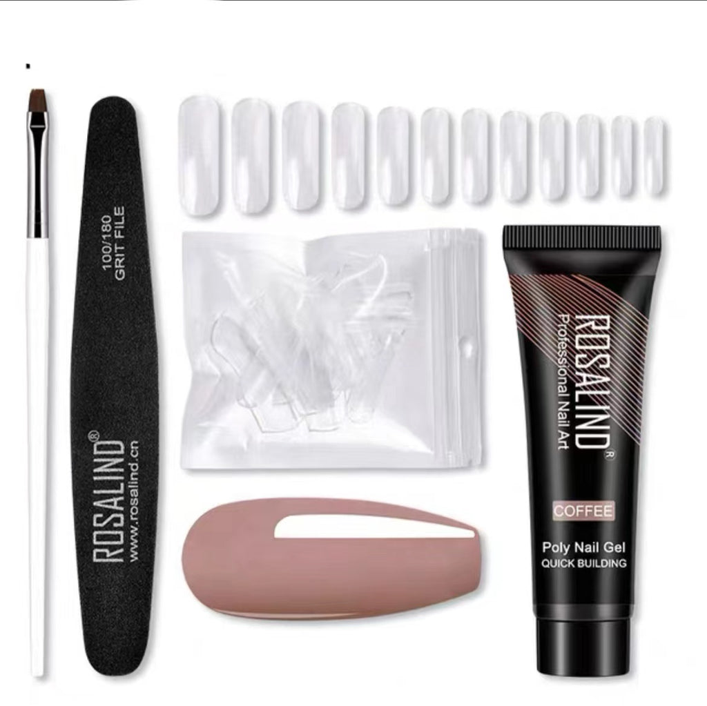 Rosalind Extension Gel Polish Kit For Manicure Poly Nail Gel Set For