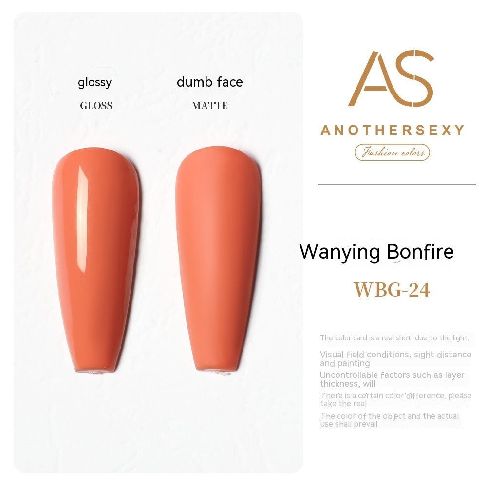 AS Yellow Nail Oil Gel New Whitening Nail Shop Special Set