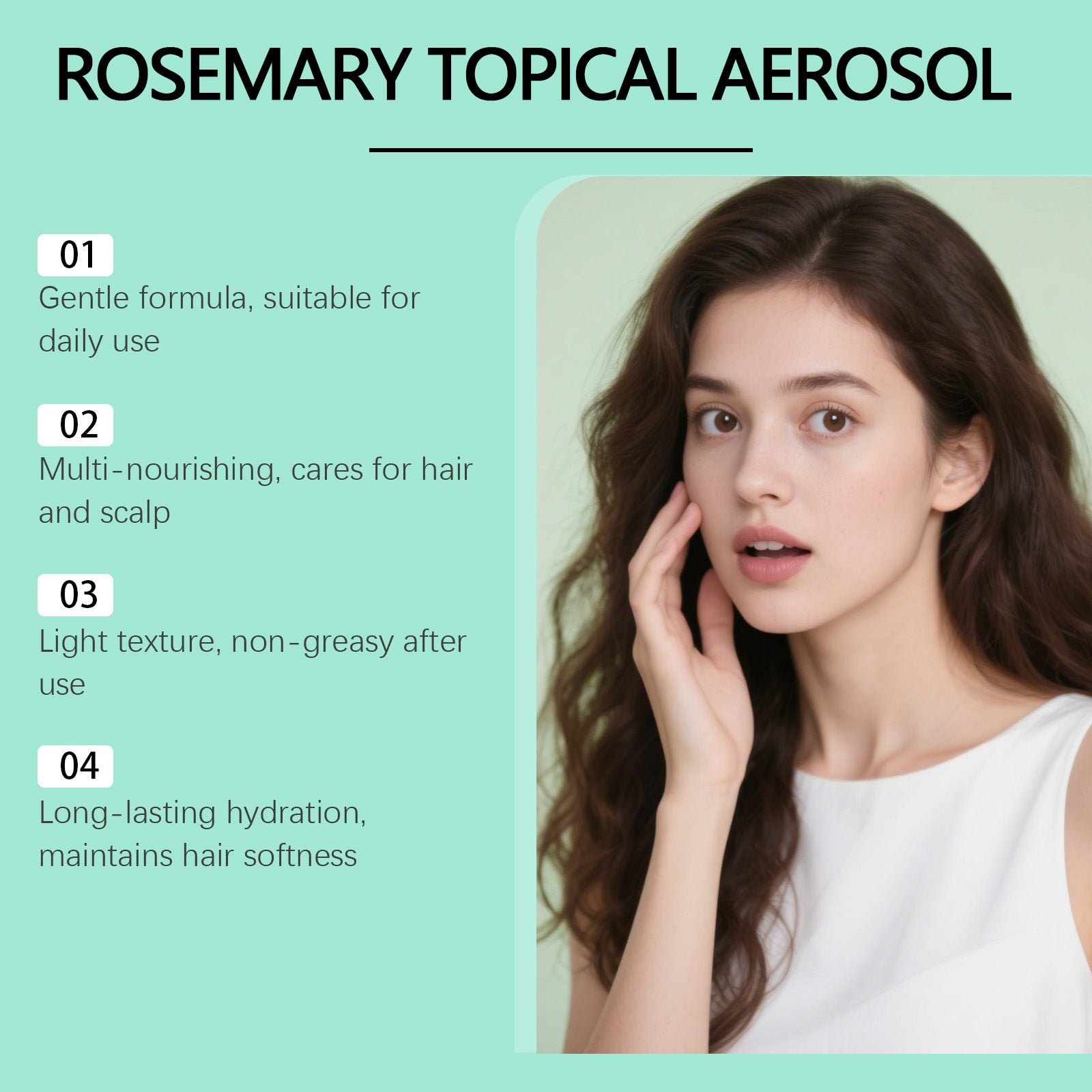 GleamXi Rosemary Hair Spray