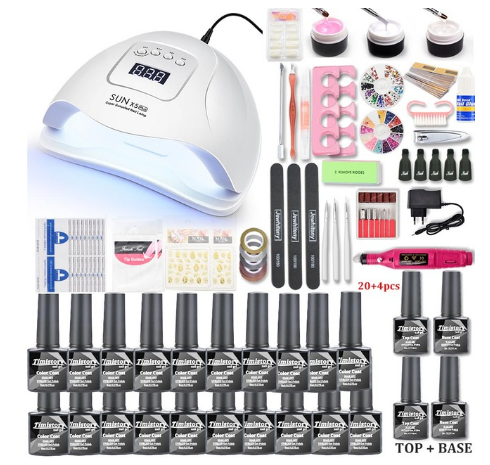 Timistory 80W Nail Phototherapy Machine Set