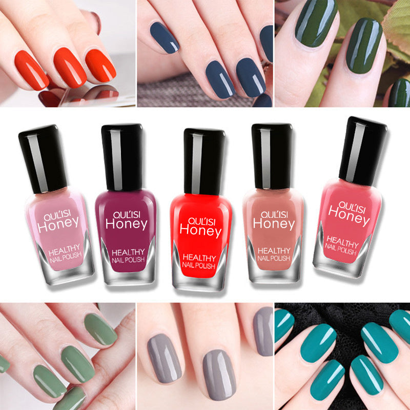 Qulisi Water-based Peelable Tearable Nail Polish 8ml