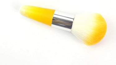 Naiqi spot wholesale blush brush plastic short rod PVC packaging makeup brush multicolor optional whitewash