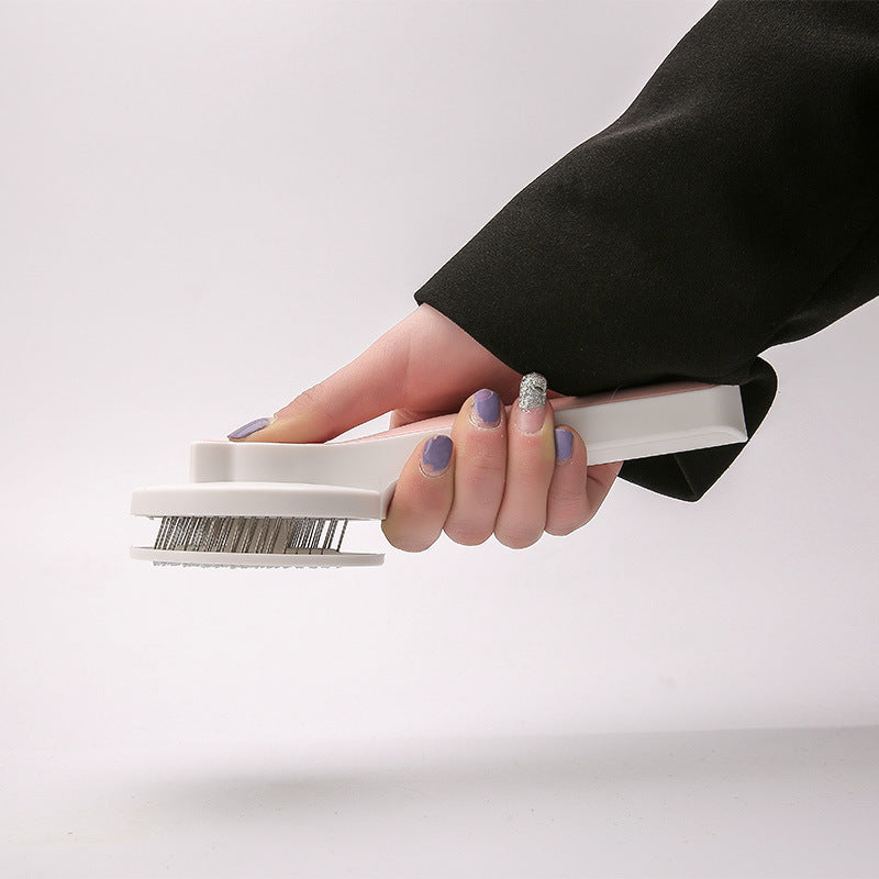 Fashion Personality Pet Cat Comb Stainless Steel