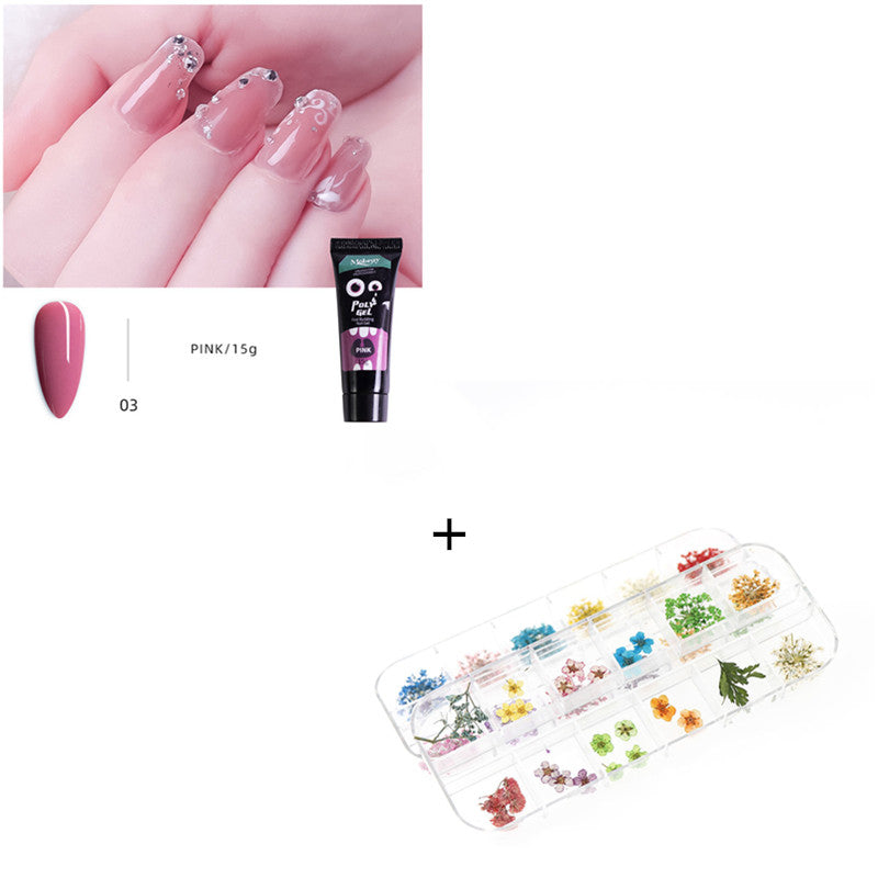 Mobray Nail extension glue 15ml non-paper support crystal fast nail extension gel UV phototherapy glue
