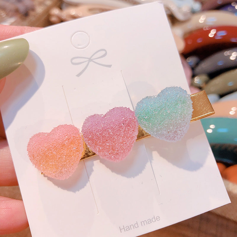 Creative love Soft Candy Star Gradient Color Word Folder