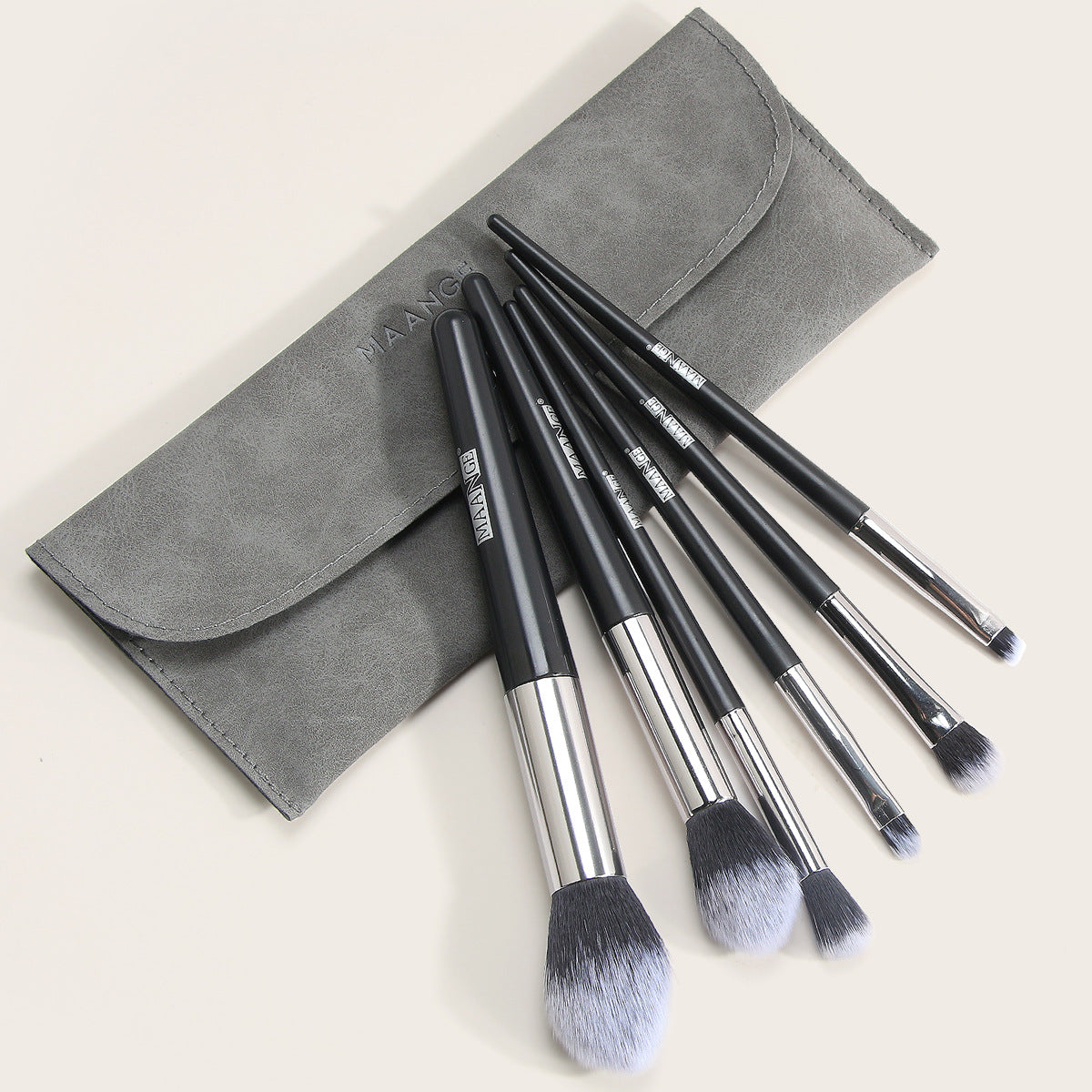 Maange Fashion 6 Makeup Tools Female Trimming Blush Eyeshadow Brushes