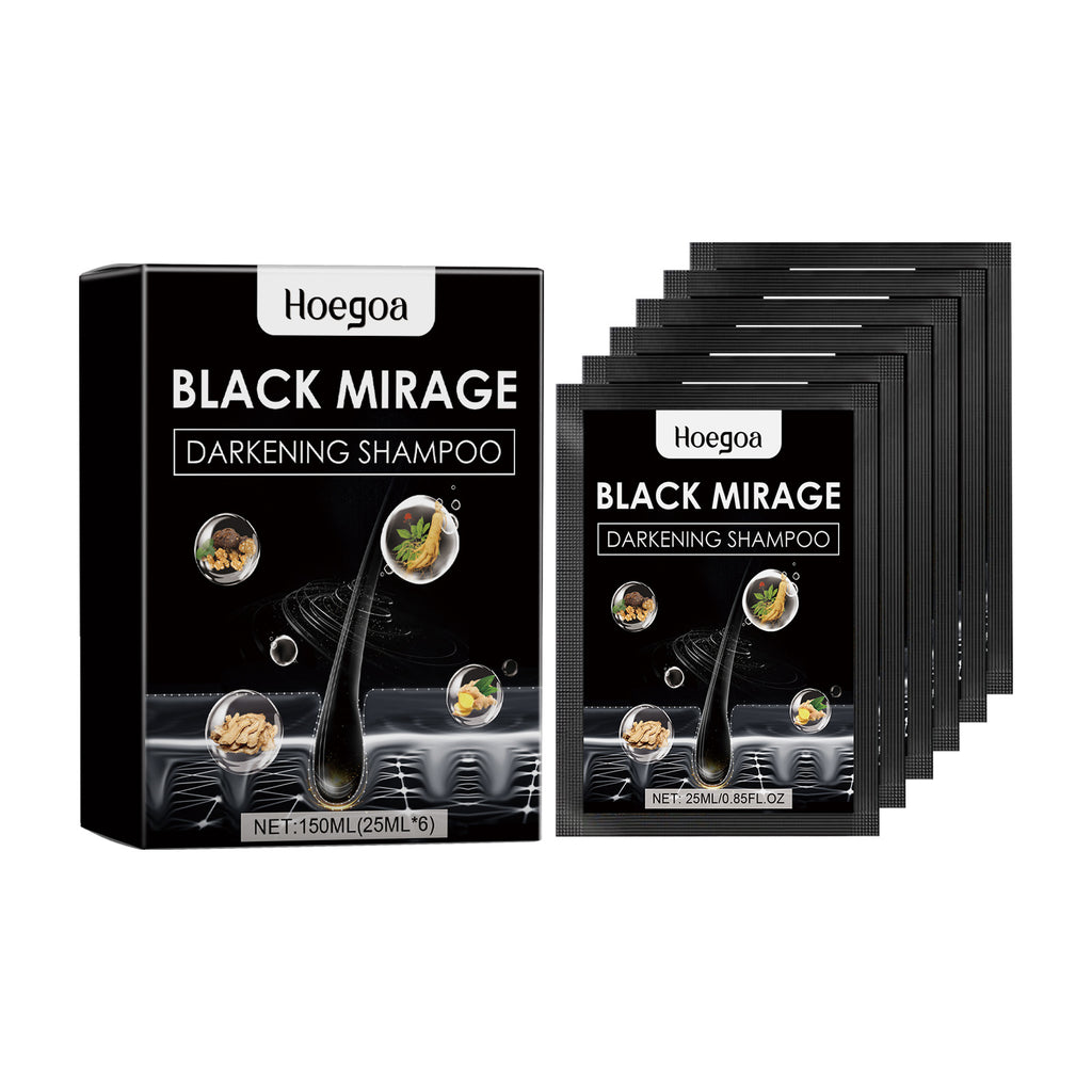 HoeGoa Natural Black Hair Soft Gloss Shampoo