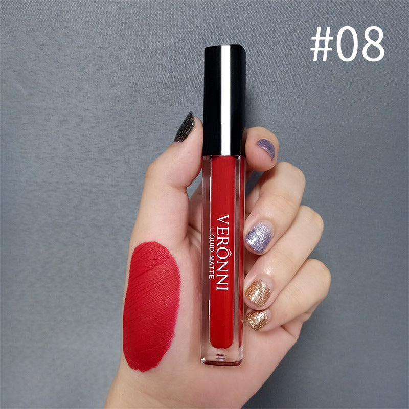 No Stain On Cup Matte Lip Gloss Matte Surface Does Not Fade