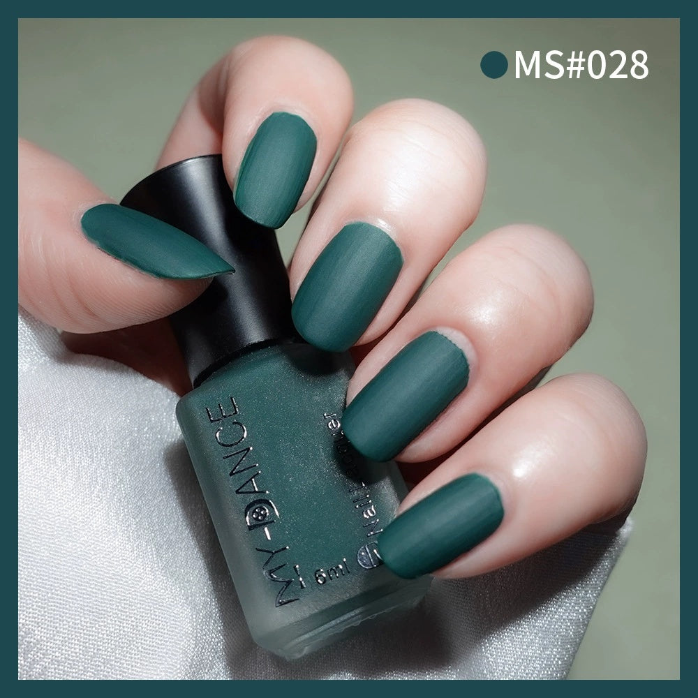 MyDance No Bake Velvet Matte Scrub Nail Polish