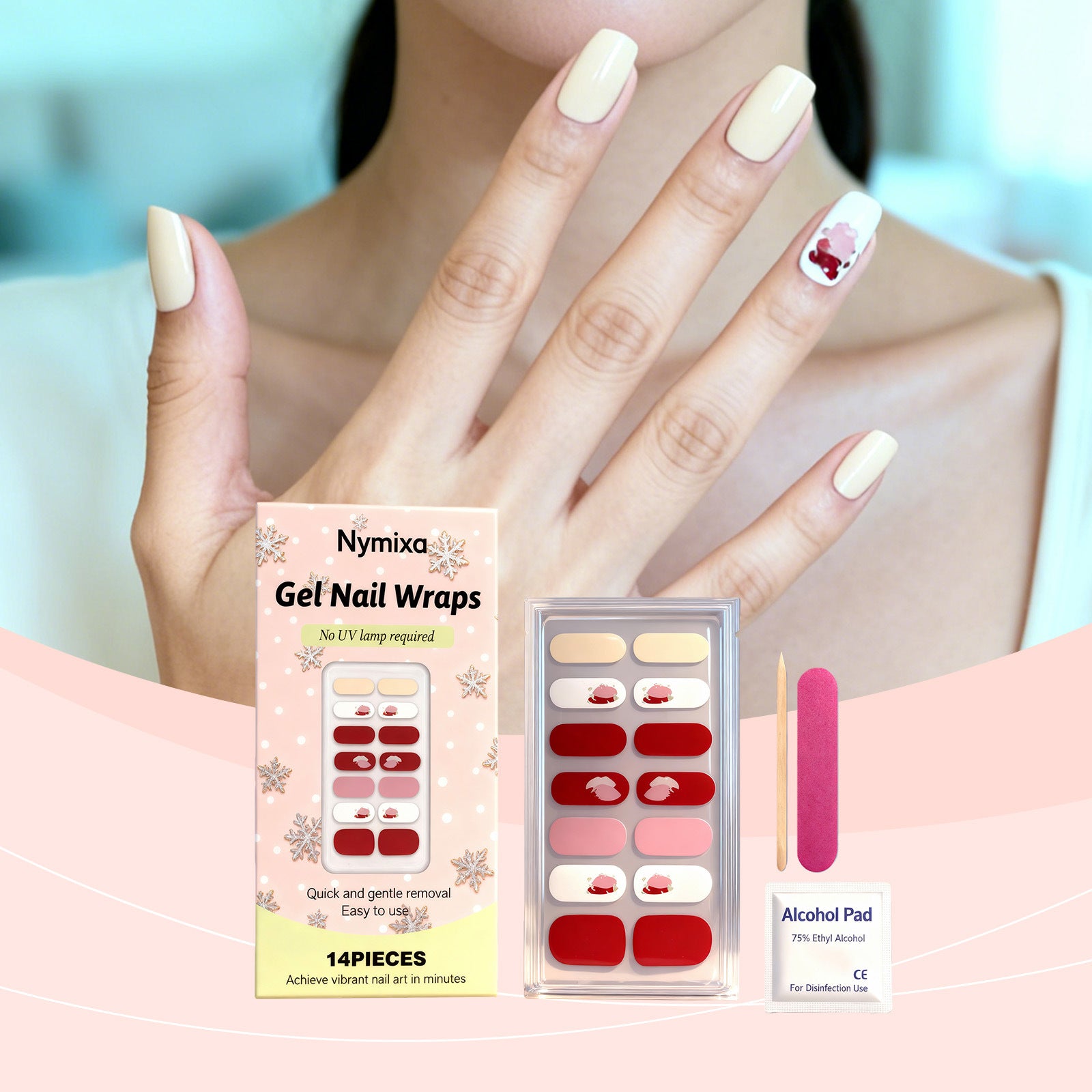 Nymixa Soft Gel Nail Sticker Set
