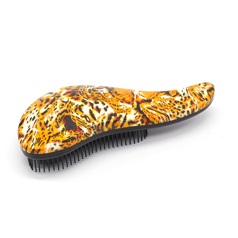 Color Straight Hair Plastic Comb