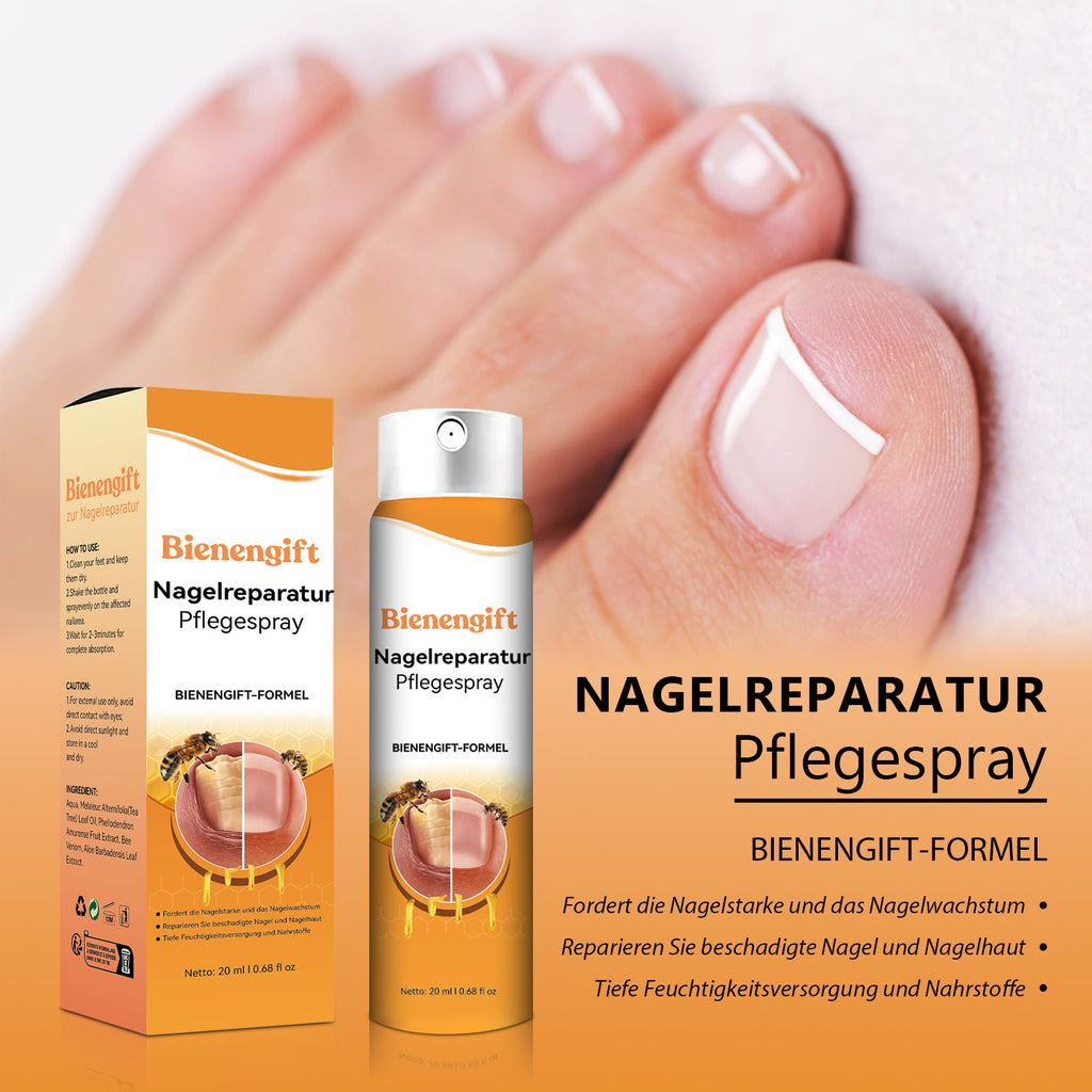 Blenengift Bee Nail Spray Repair Gray Nails