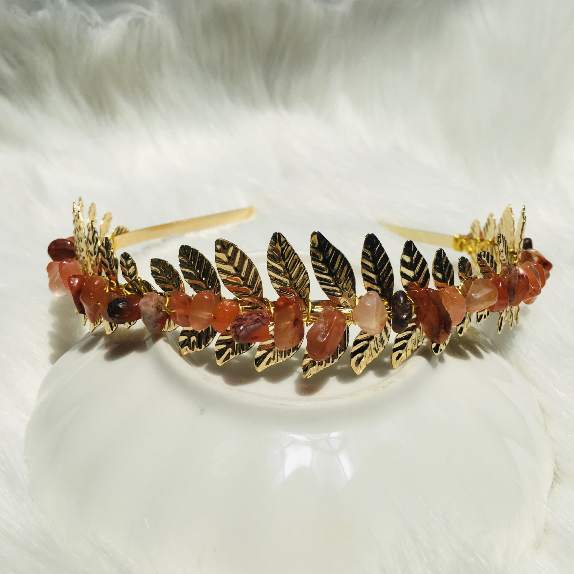Natural Crystal Hairpin Creative Handmade DIY