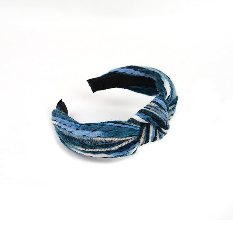 New Style Knitted Thick Wool Headband for Autumn and Winter