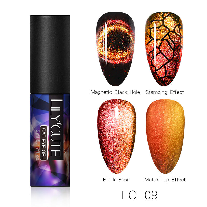 Lilycute Magic Wide Cat Eye Nail Polish