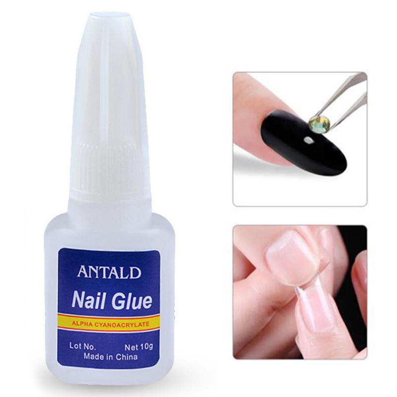 10g blue bottle with brush glue