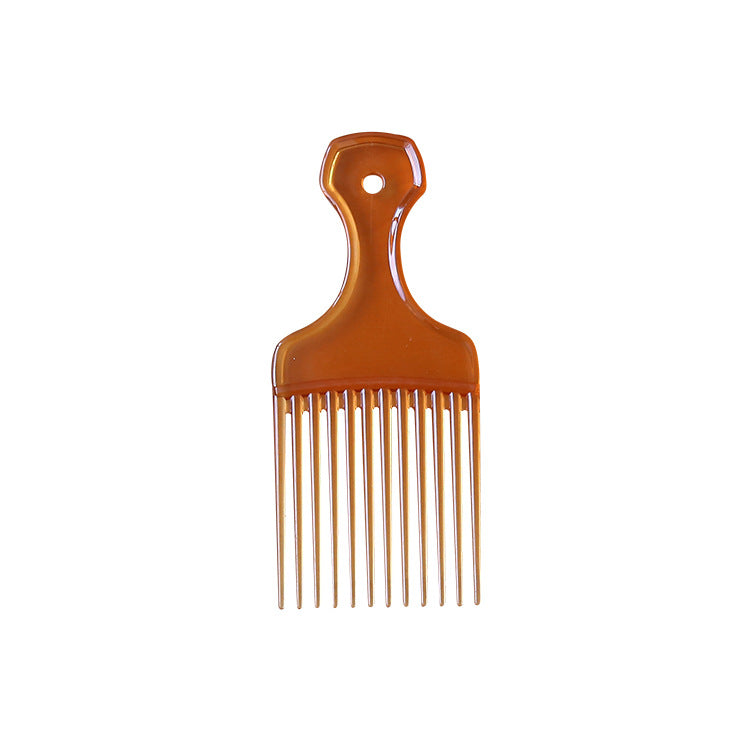 Wide face big tooth pick comb