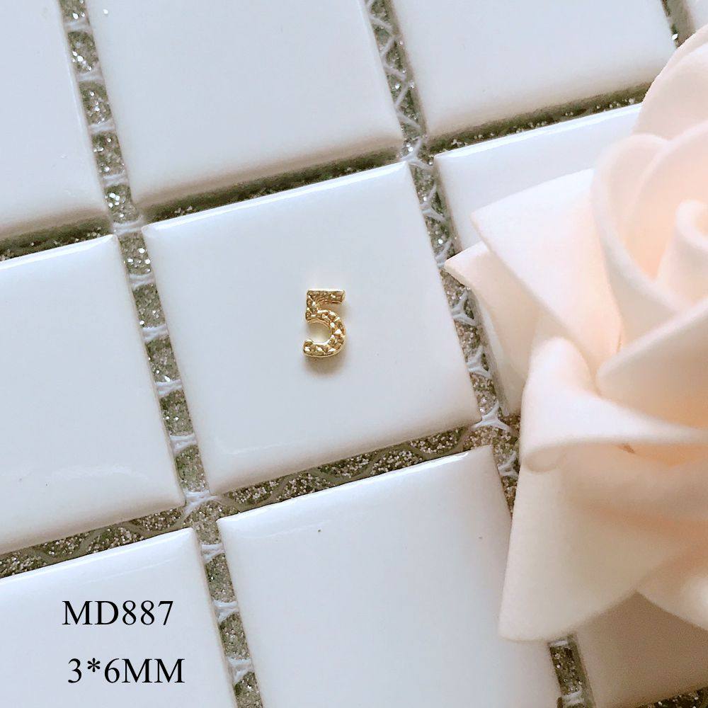 Simple Non Diamond Nail Alloy Jewelry