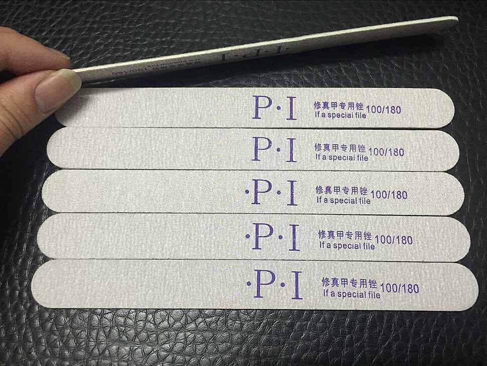 Oblong Polished Manicure Nail Strips