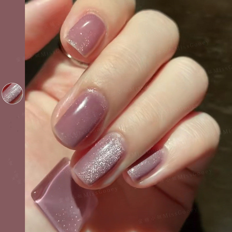 Miss Gooey Milk tea spar cat eye nail polish 7ml
