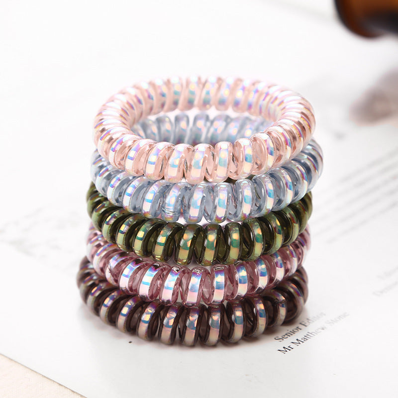 Bold High-stretch Phone Cord For Hair Tie