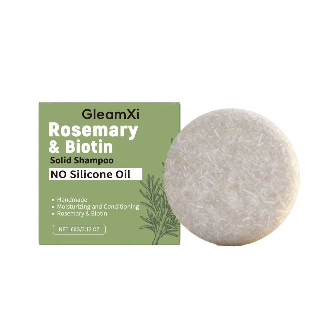 GleamXi Rosemary Biotin Shampoo Bar