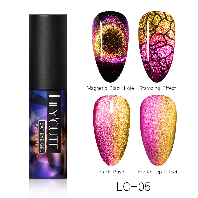 Lilycute Magic Wide Cat Eye Nail Polish