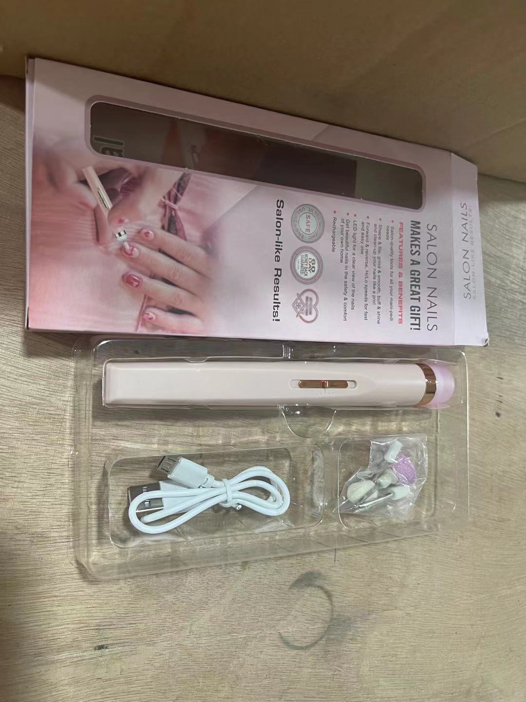 Salon Nails Cross-border Nail Piercing Device Electric Nail Trimmer Five-in-one Nail Polishing Machine Nail File Flawless Nail Polish