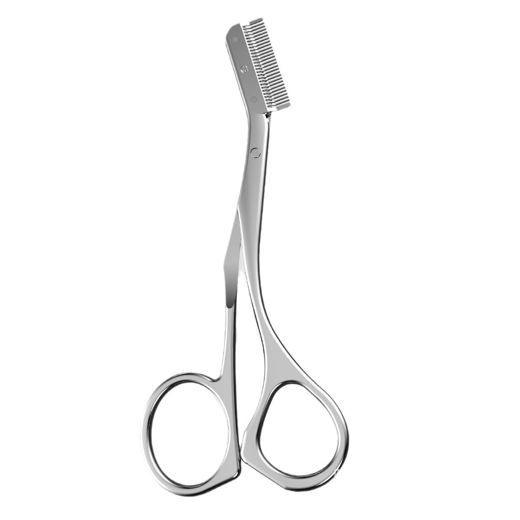 Eyebrow Trimmer Eyebrow Blade With Brow Groomer Small Comb Makeup Scissors Eye-brow Knife